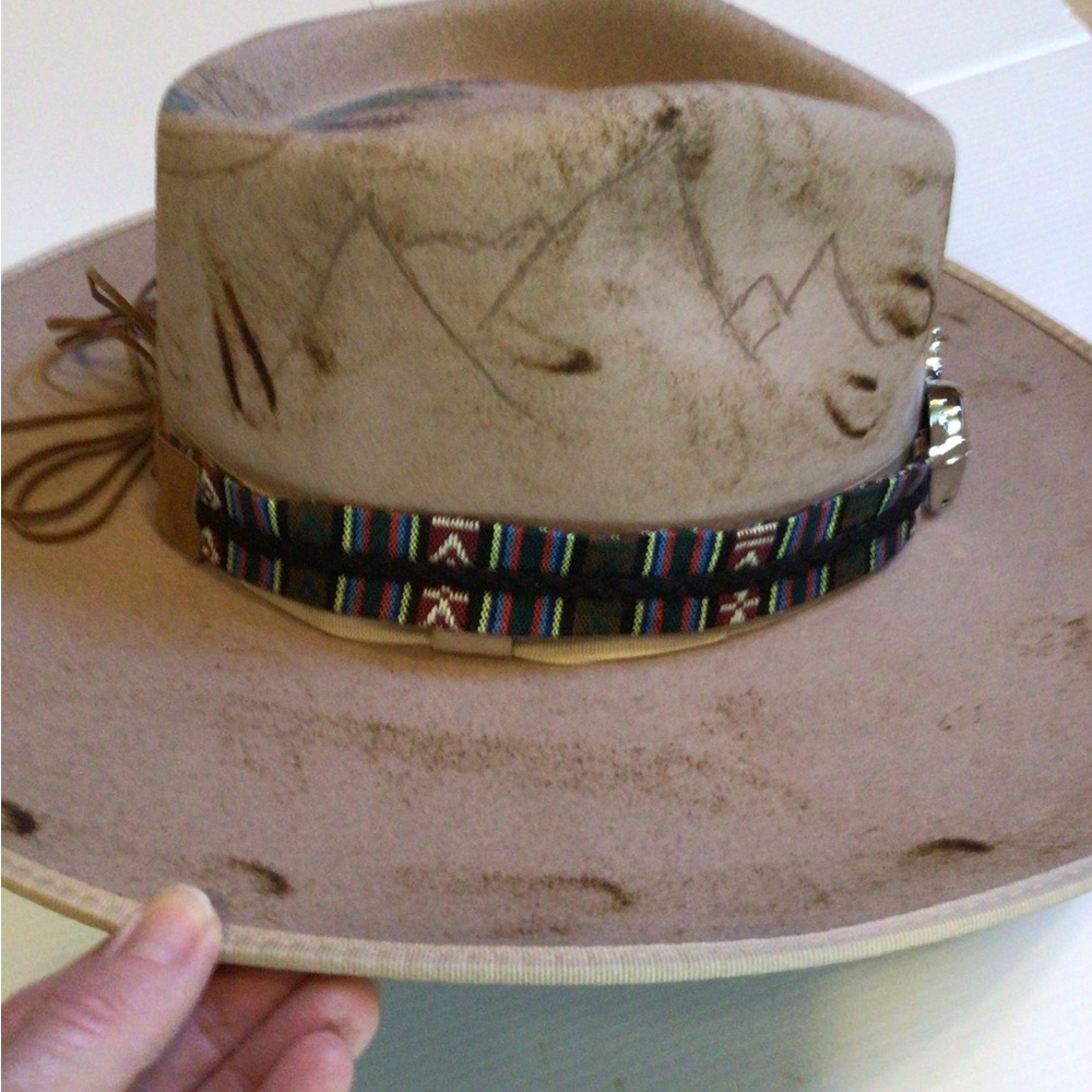 FINAL S ALE💥💥 Custom Lack of color Boho Artisan  western rancher - Picture 3 of 9